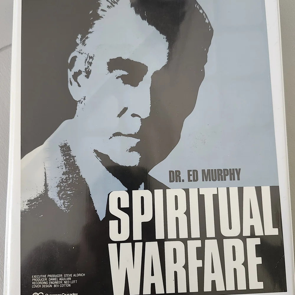 Vintage Rare Dr. Ed Murphy Spiritual Warfare Cassette Tape Set Set Of 16.